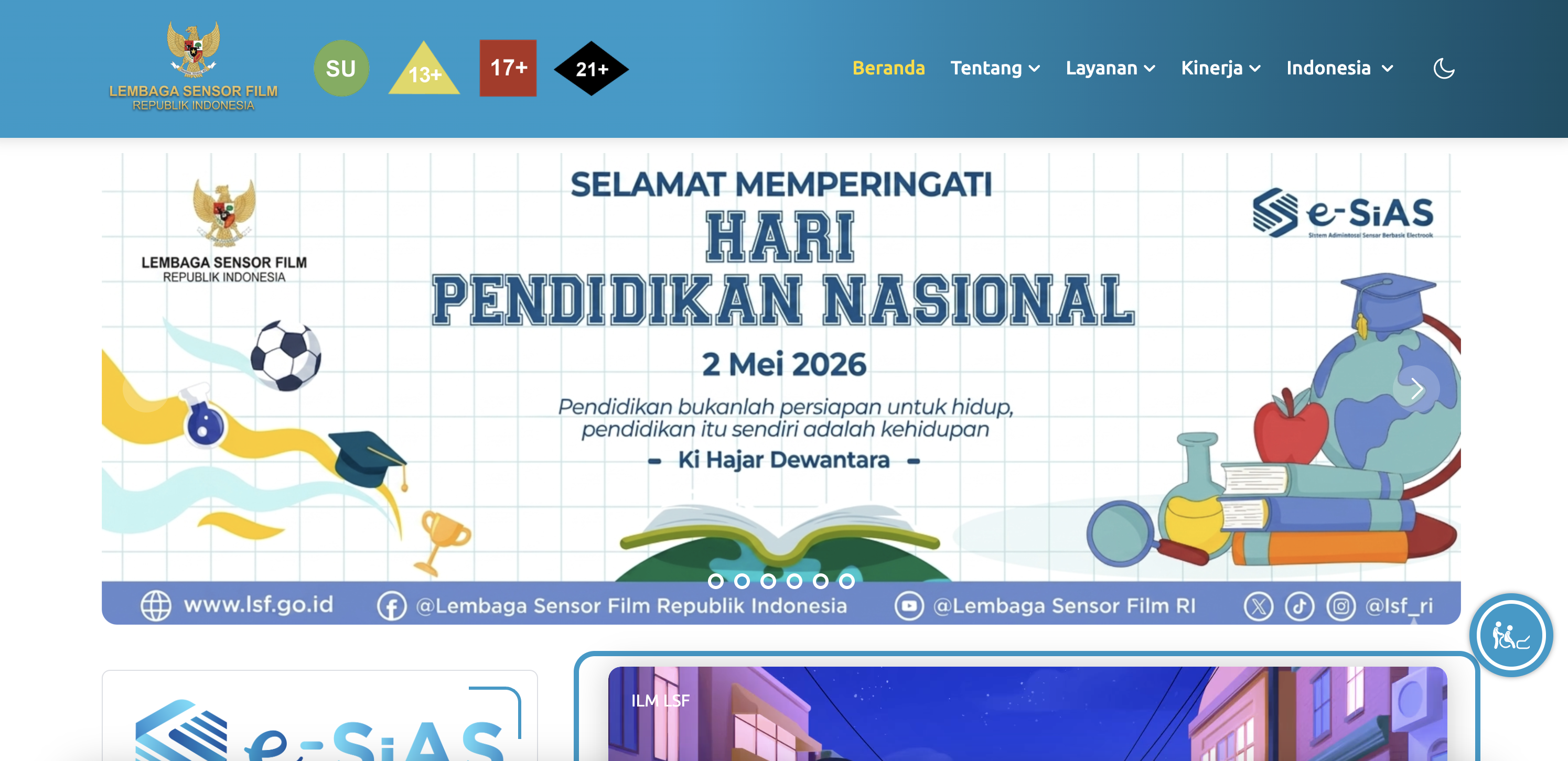 LSF Website